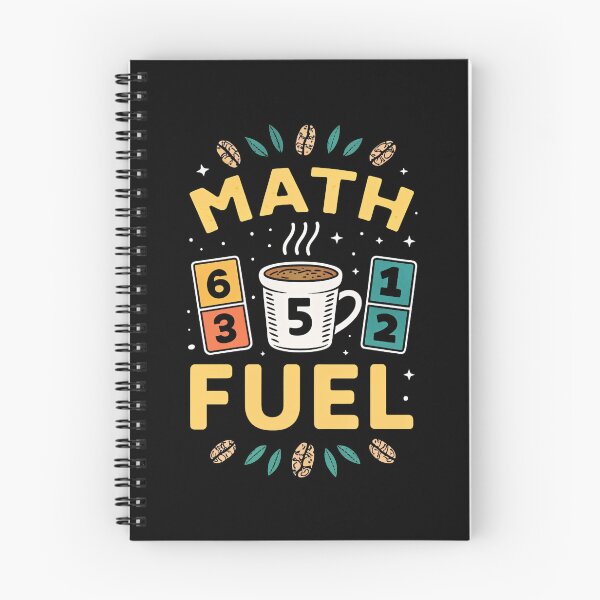 Item preview, Math Fuel – Coffee & Numbers Funny Design designed and sold by the science zoo.
