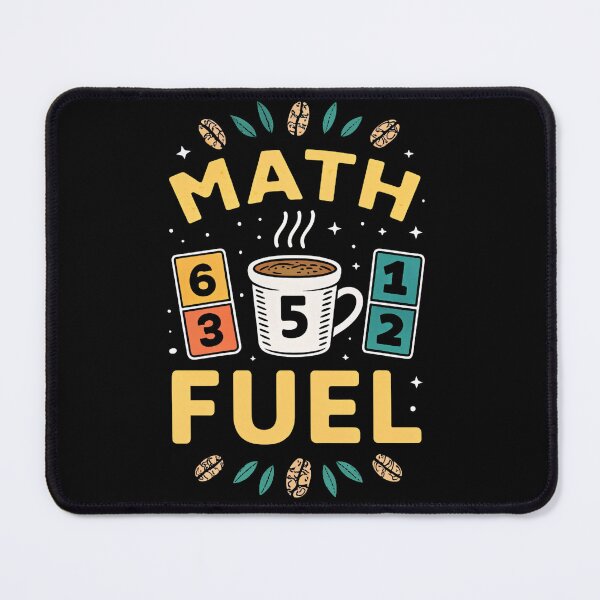 Item preview, Math Fuel – Coffee & Numbers Funny Design designed and sold by the science zoo.