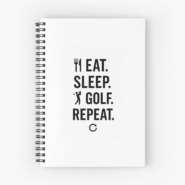 Item preview, Eat Sleep Golf Repeat designed and sold by Picelmintco.