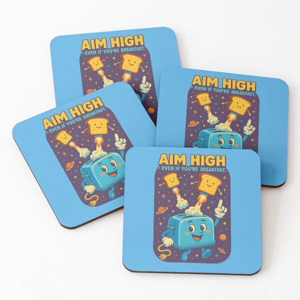 Item preview, Aim High – Even If You’re Breakfast designed and sold by Girih.