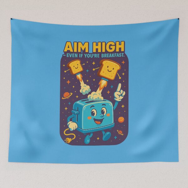 Item preview, Aim High – Even If You’re Breakfast designed and sold by Girih.