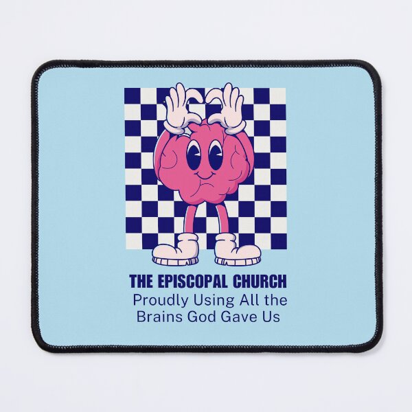 Item preview, Proudly Using All the Brains God Gave Us designed and sold by Canterbury Episcopal Campus Ministry at Texas Tech University .