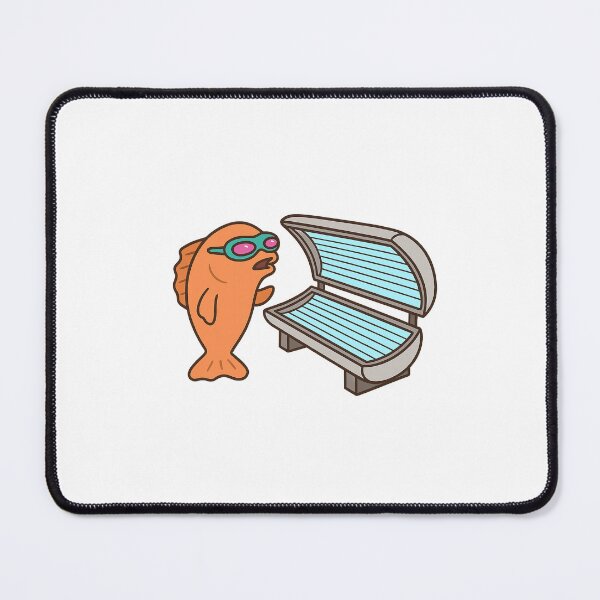 Item preview, The Tanning Fish designed and sold by tuberculosisgay.