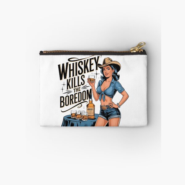 Item preview, Retro Cowgirl Whiskey Poster designed and sold by Jcat7.
