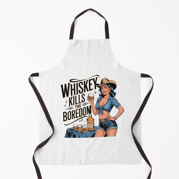 Item preview, Retro Cowgirl Whiskey Poster designed and sold by Jcat7.