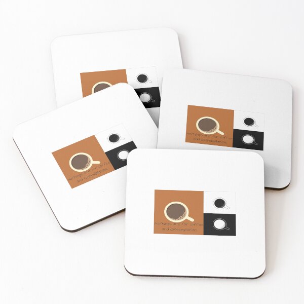 Item preview, Café y contemplación designed and sold by PopScape.