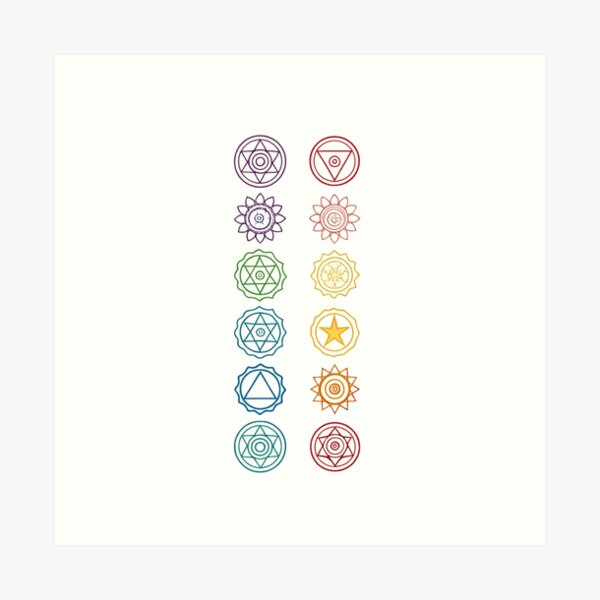 Item preview, Chakras  designed and sold by Lucky 777.