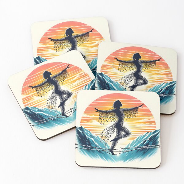 Item preview, Barbed Wire Tightrope, Ai Generated Art    designed and sold by ACC .