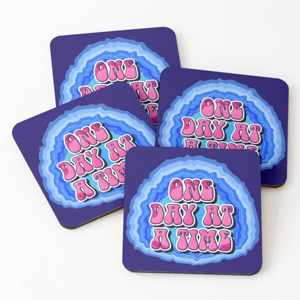Item preview, GEODE-One Day At A Time Slogan designed and sold by ApexDesigners.