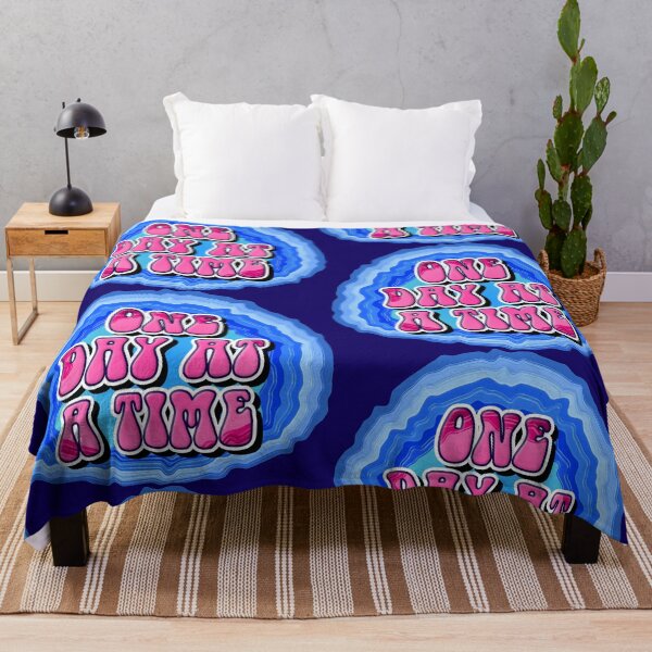 Item preview, GEODE-One Day At A Time Slogan designed and sold by ApexDesigners.