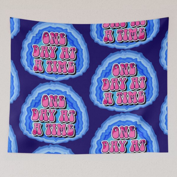 Item preview, GEODE-One Day At A Time Slogan designed and sold by ApexDesigners.