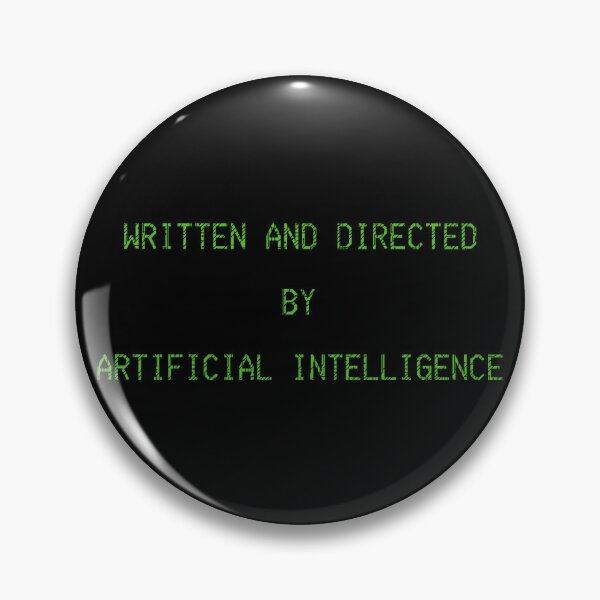Artikelvorschau, Geschrieben und inszeniert von Künstlicher Intelligenz – Grüner Code-Ästhetik KI-Design entworfen und verkauft von TheBlankFrameCollection.