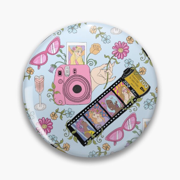 Item preview, Floral Film Captured Memories Pattern designed and sold by SpiritedArtwork.