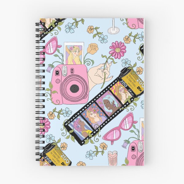 Item preview, Floral Film Captured Memories Pattern designed and sold by SpiritedArtwork.