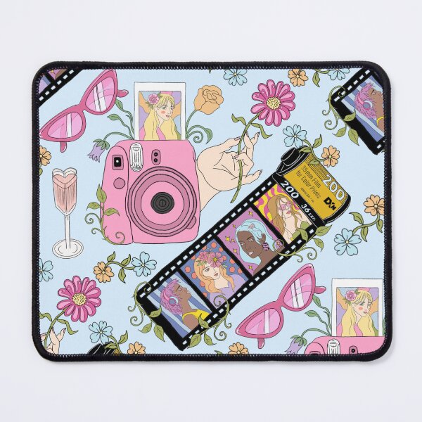 Item preview, Floral Film Captured Memories Pattern designed and sold by SpiritedArtwork.