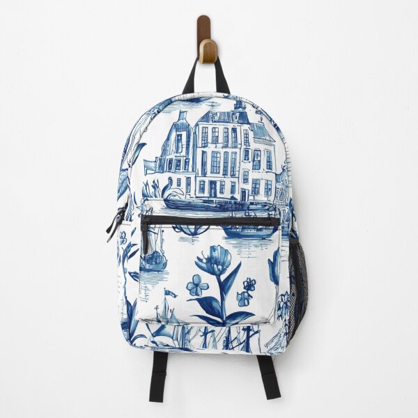 Item preview, Delft Voyages & Floral Tides designed and sold by House of Blue.