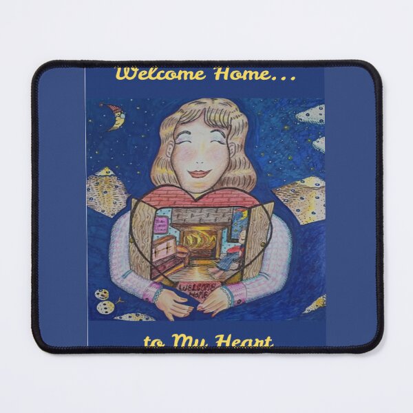 Item preview, "Welcome Home to My Heart" (STATED) / Imaginative, Whimsical Art / by SaVannaH "Beamz" D'Light designed and sold by SaVannaHBeamz4U.
