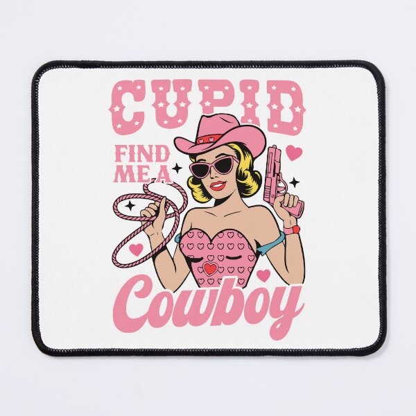 Item preview, Retro Cowgirl Cupid Valentines designed and sold by Jcat7.