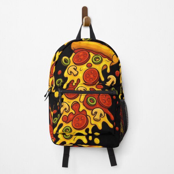 Item preview, Pizza Taste Explosion Funny Cartoon Food Art designed and sold by AgAndOl.