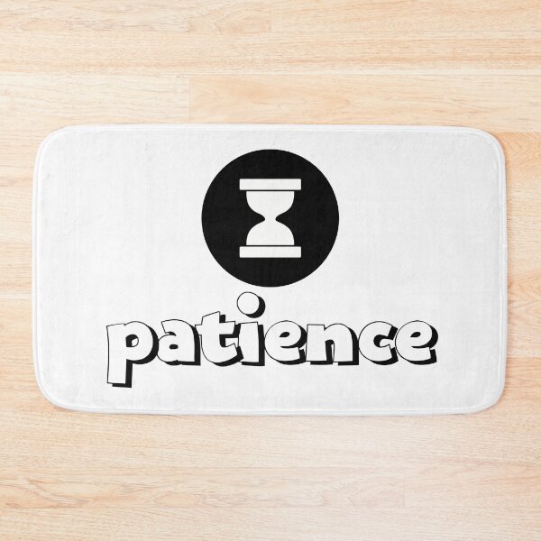 Item preview, Patience is a Virtue - Inspiring Startup Quote designed and sold by deepgoa.