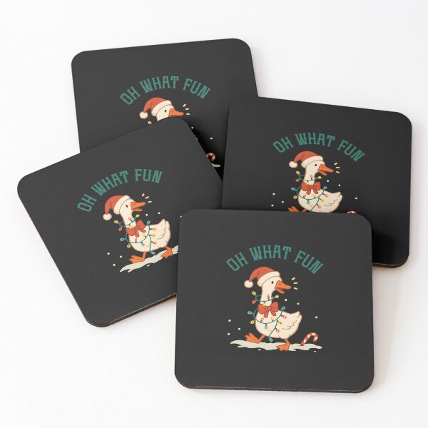 Item preview,  Oh What Fun: Funny Christmas Goose Holiday Art designed and sold by elynne9.