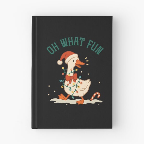 Item preview,  Oh What Fun: Funny Christmas Goose Holiday Art designed and sold by elynne9.