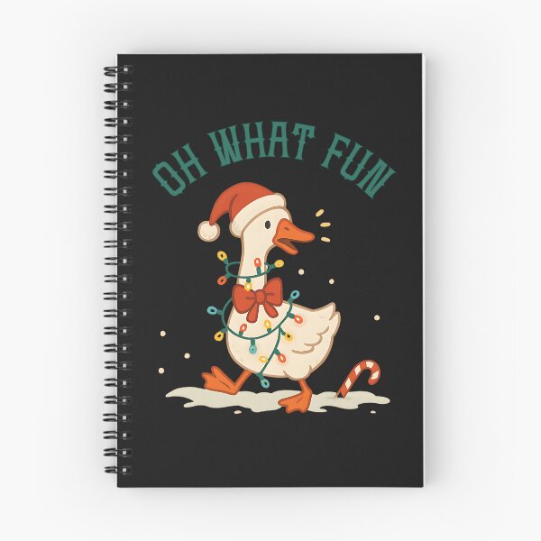 Item preview,  Oh What Fun: Funny Christmas Goose Holiday Art designed and sold by elynne9.