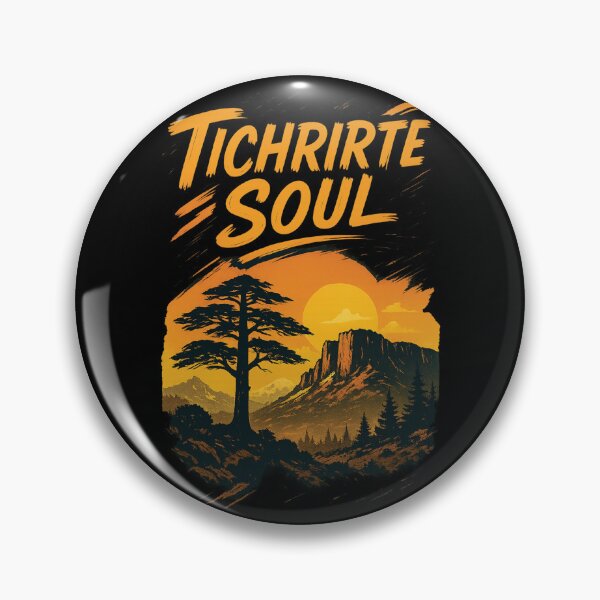 Item preview, TICHRIRTE SOUL | Atlas Cedars & Wild Peaks Adventure Shirt designed and sold by salimarts5dz.