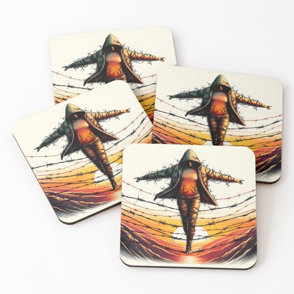 Item preview, Barbed Wire Tightrope, Ai Generated Art    designed and sold by ACC .