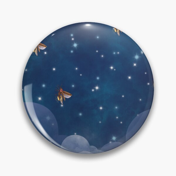 Item preview, Night Sky and Fireflies designed and sold by KanitoDesigns.