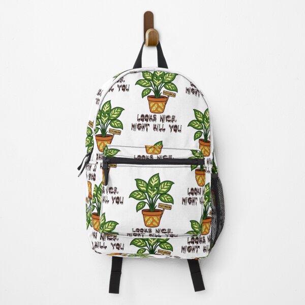 Item preview, Dieffenbachia – Looks Nice, Might Kill You - Funny Houseplant Characters designed and sold by EdgyEdgeArt.