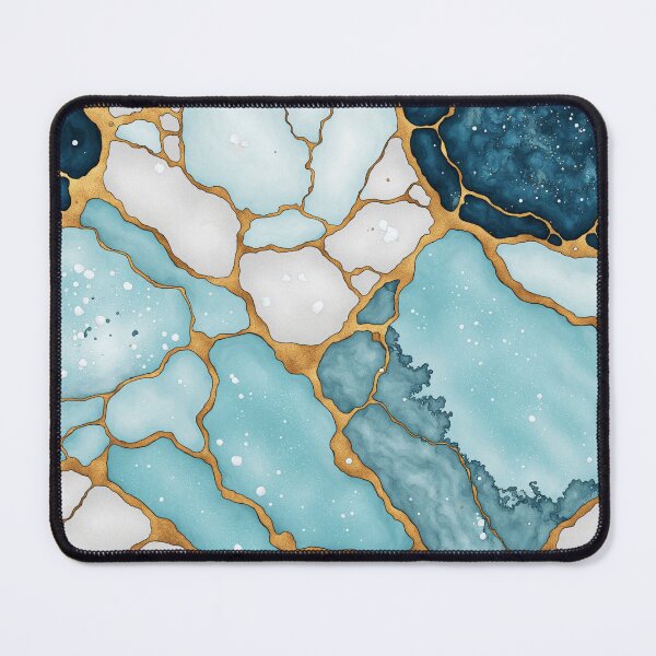 Item preview, Blue marble seamless texture designed and sold by Wordsmith-Wear.