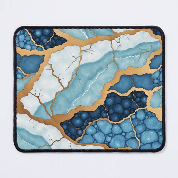 Item preview, Blue marble seamless texture designed and sold by Wordsmith-Wear.