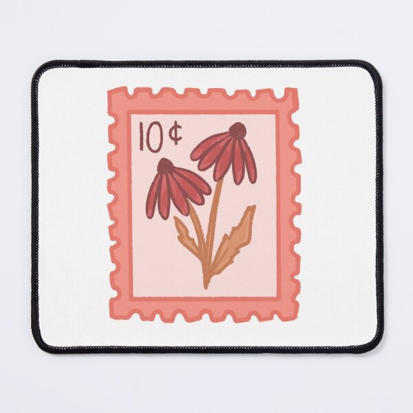 Item preview, Coneflower Postage Stamp designed and sold by HoneyBuns-Art.