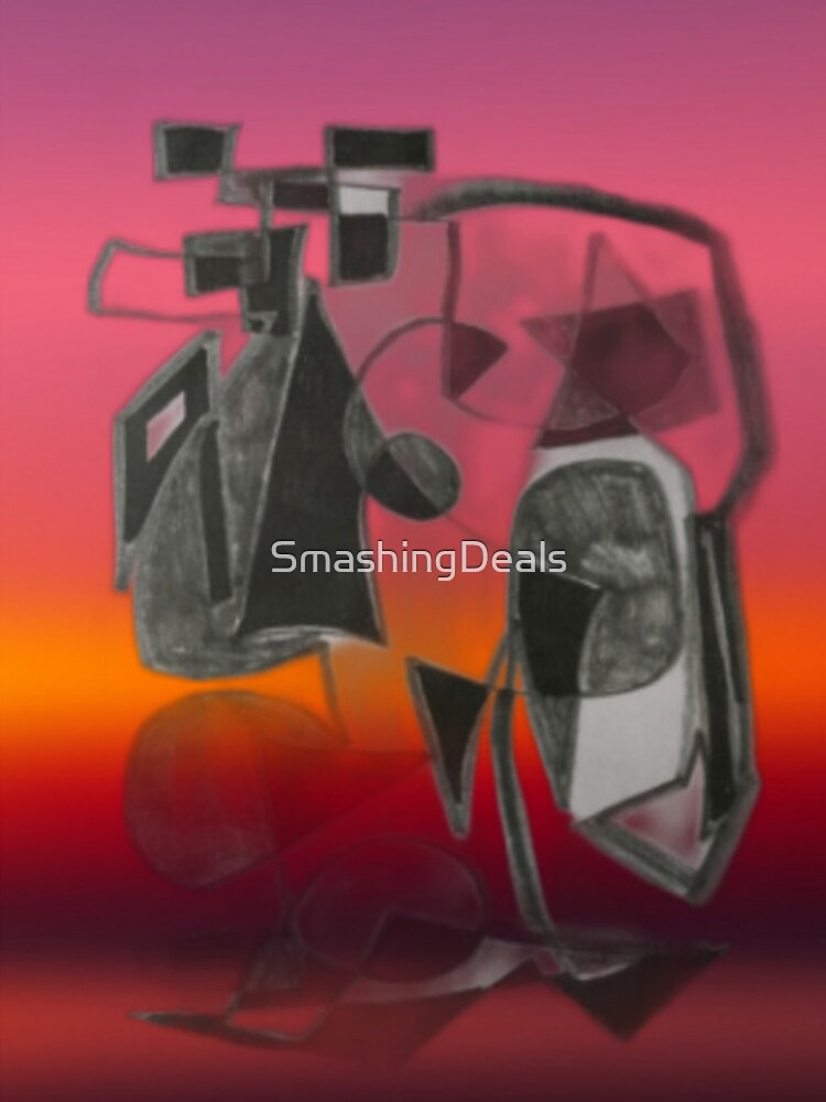 Thumbnail 4 of 4, iPhone Case, Abstract Shapes In Color designed and sold by SmashingDeals.
