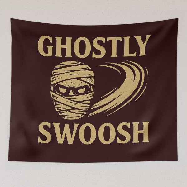 Item preview, Ghostly Swoosh designed and sold by Queue Culture.