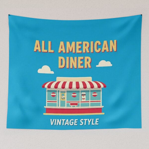 Item preview, all american diner #1 designed and sold by andalaimaging.