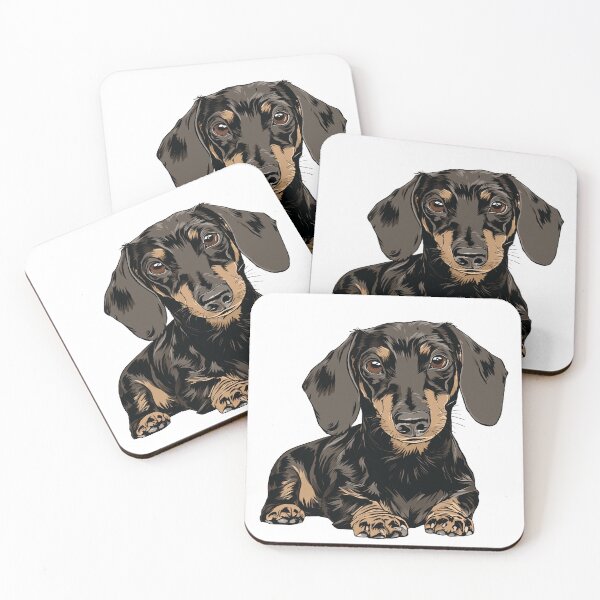 Item preview, Dachshund Dog Illustration designed and sold by whyitsme.