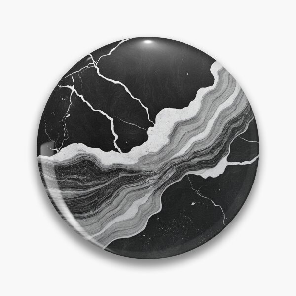 Item preview, Black and white marbled seamless texture designed and sold by Wordsmith-Wear.