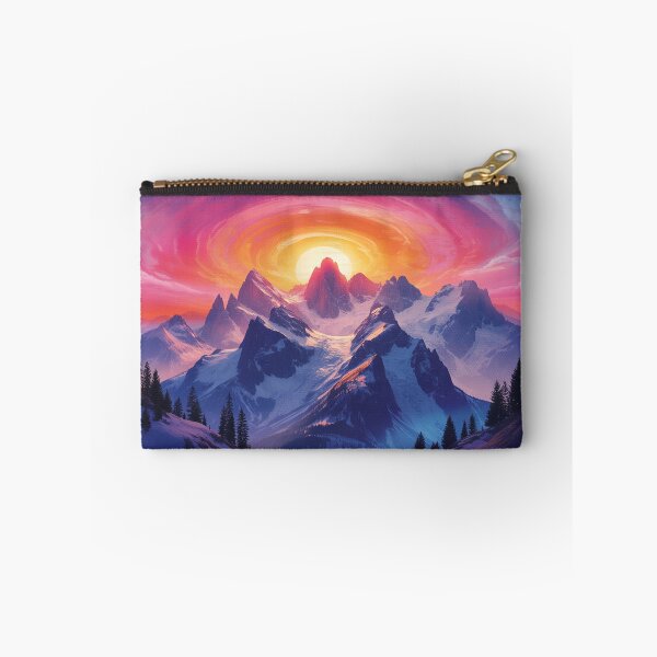 Item preview, А sunrise over majestic snow-capped mountains.  designed and sold by Lilashakti ⭐️ ⭐️ ⭐️ ⭐️ ⭐️.