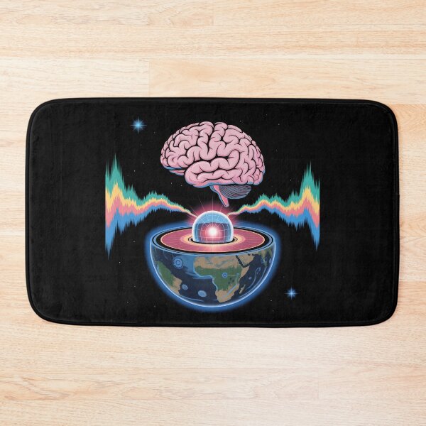 Item preview, Brain and Earth Linked by Energy Waves designed and sold by WatchesAndMore.