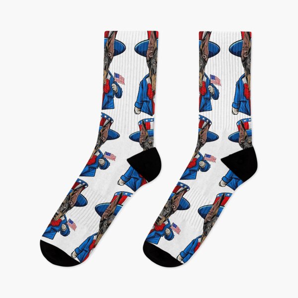 Item preview, Funny American Dog Doberman Pinscher 4th of July designed and sold by whyitsme.