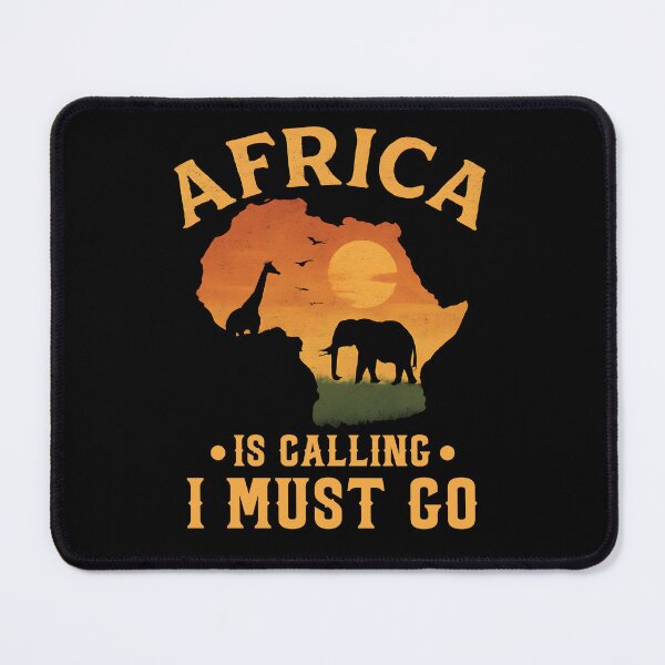 Item preview, Africa Is Calling And I Must Go African Adventure Vacation Safari designed and sold by tmerchtrends.