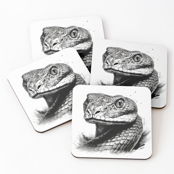 Item preview, Young Western Diamondback Rattlesnake designed and sold by mrpropcake.
