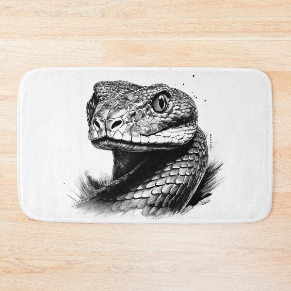 Item preview, Young Western Diamondback Rattlesnake designed and sold by mrpropcake.