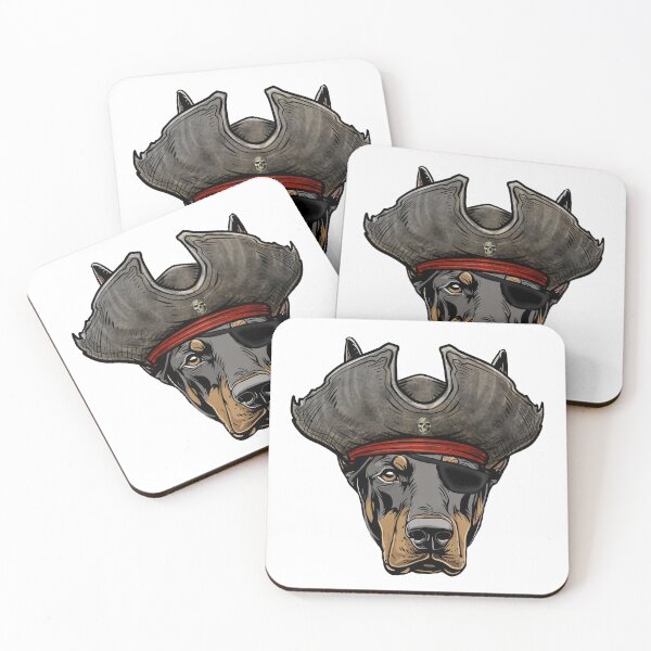 Item preview, Doberman Pinscher Pirate designed and sold by whyitsme.