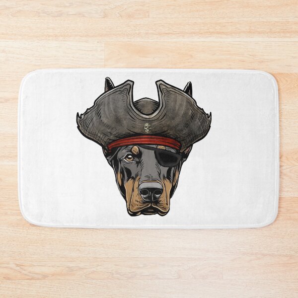 Item preview, Doberman Pinscher Pirate designed and sold by whyitsme.