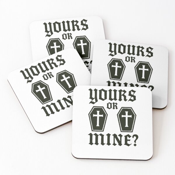 Item preview, Yours or Mine? Coffins designed and sold by Fatalcybershop.