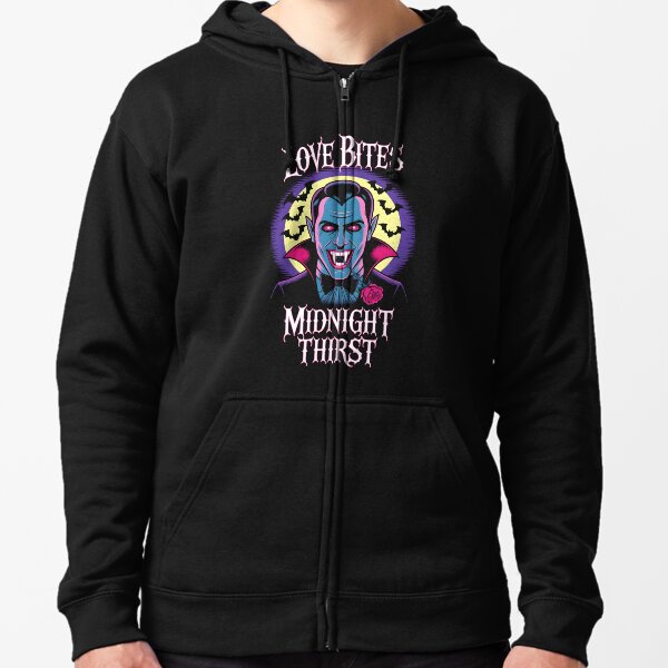 Item preview, Psychedelic Neon Dracula: Love Bites - Dark Romantic Streetwear designed and sold by AV.