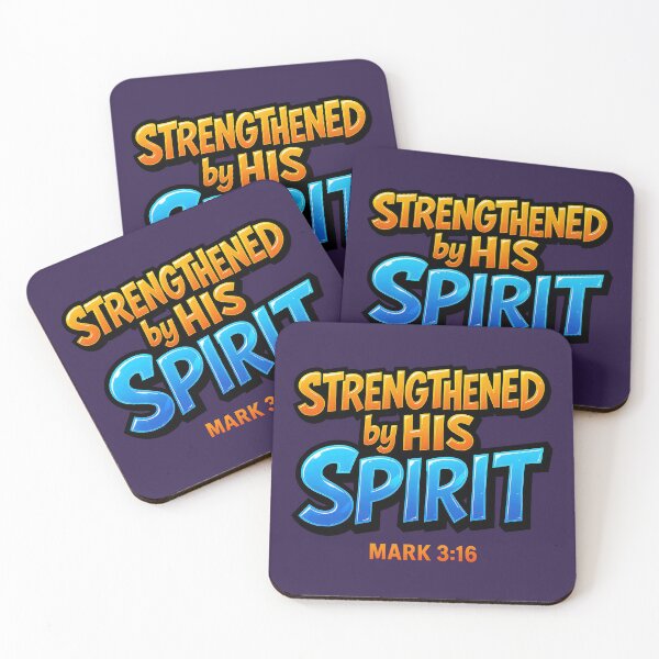 Item preview, Strength Comes Through His Holy Spirit designed and sold by SimplySelim.